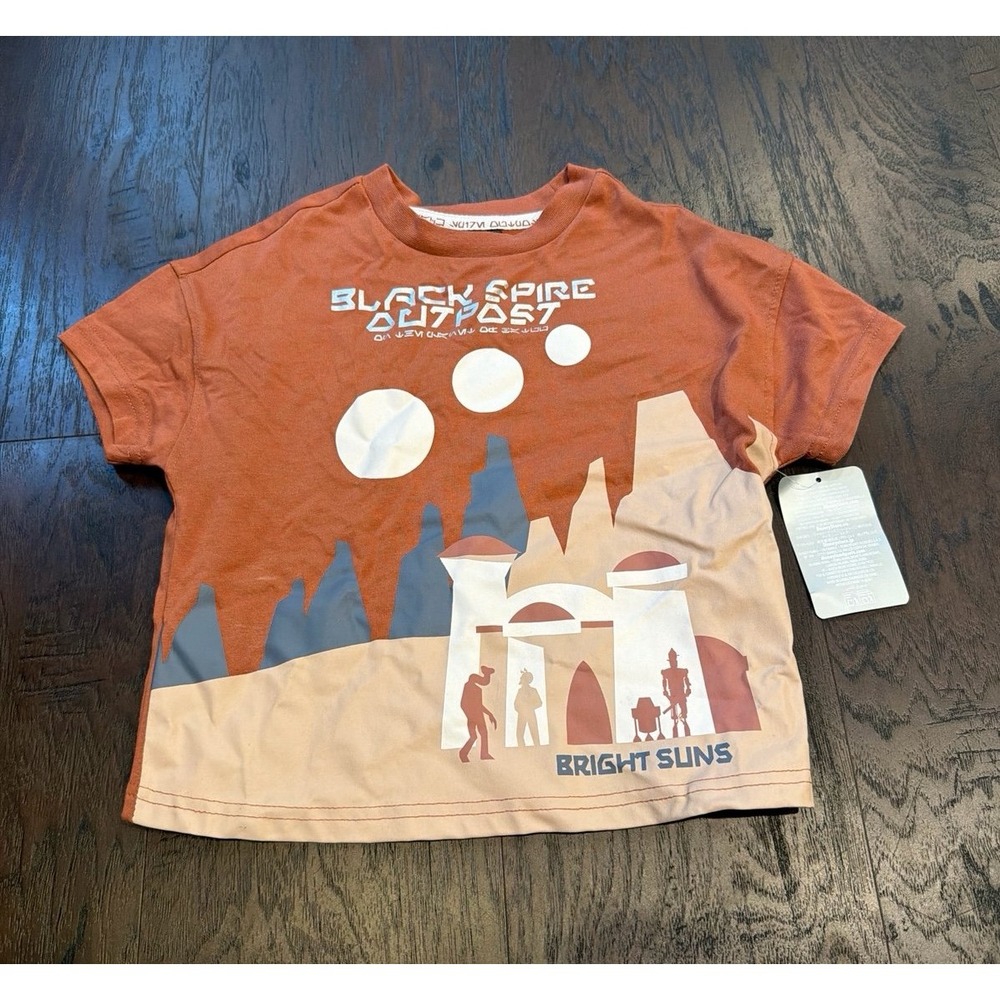 Star Wars Black Spire Outpost Shirt Size 4